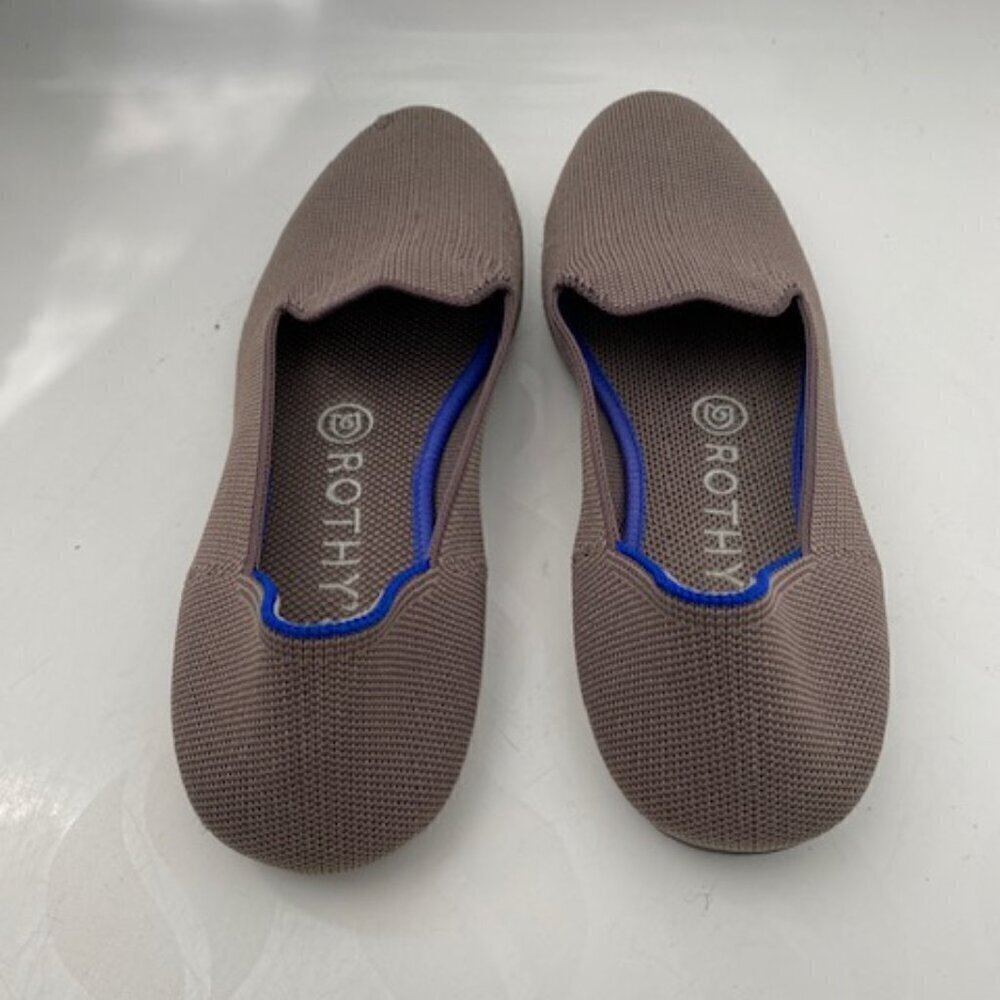 ROTHYS Sparrow Brown Lounge Loafer Flats Shoes Women's 6/6.5 - Picture 6 of 16